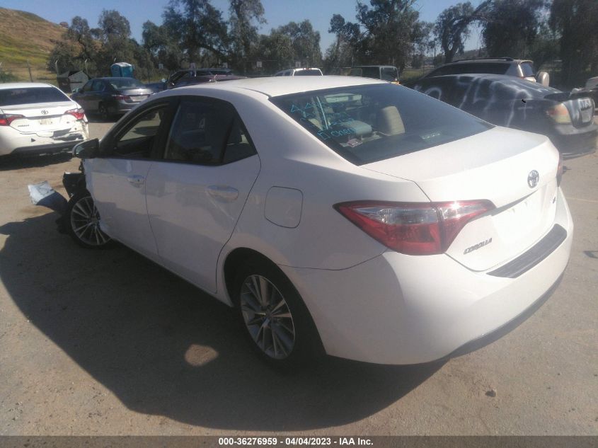 2014 TOYOTA COROLLA L/LE/S/S PLUS/LE PLUS - 5YFBURHEXEP162037