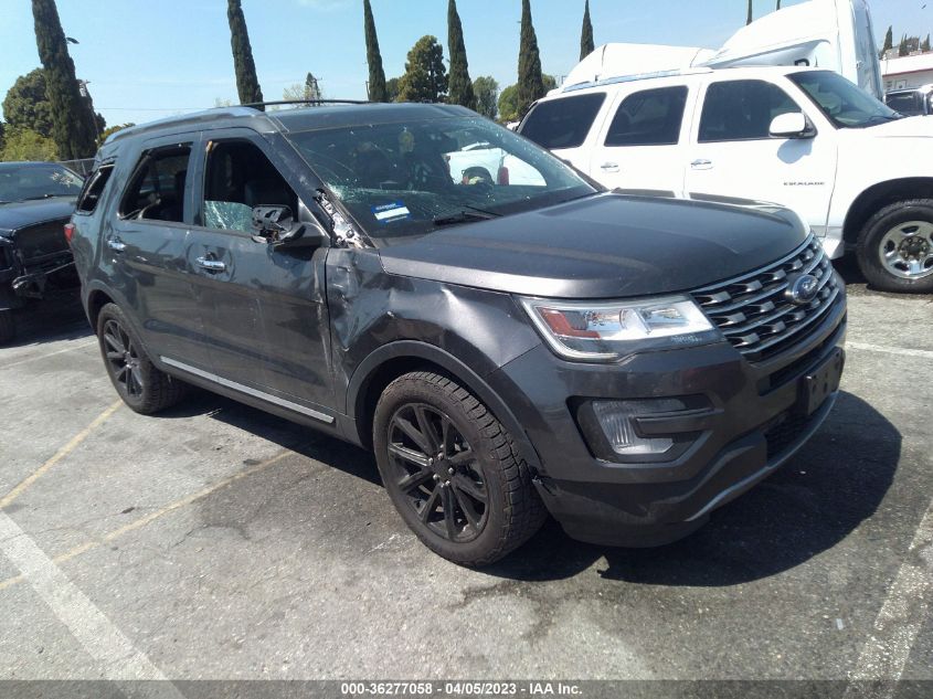 2017 FORD EXPLORER LIMITED - 1FM5K7FH5HGC68028