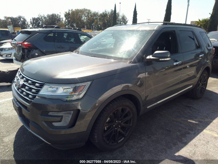 2017 FORD EXPLORER LIMITED - 1FM5K7FH5HGC68028