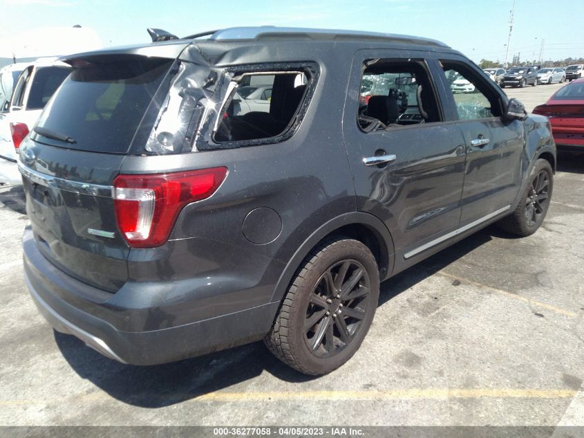 2017 FORD EXPLORER LIMITED - 1FM5K7FH5HGC68028