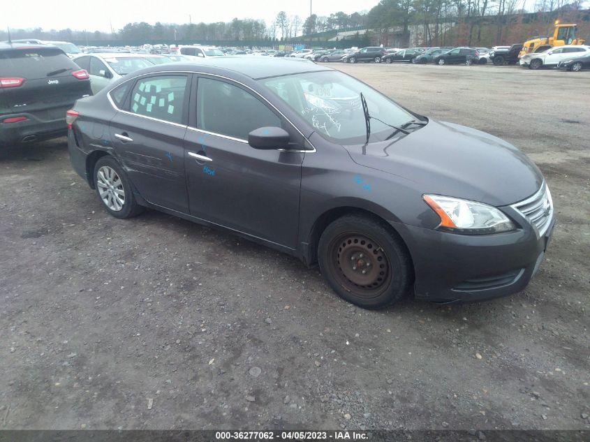 2014 NISSAN SENTRA S - 3N1AB7AP8EY236205