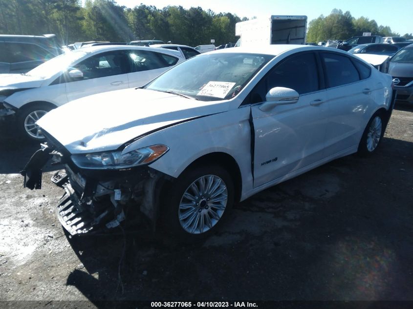 2014 FORD FUSION SE HYBRID - 3FA6P0LU1ER327427