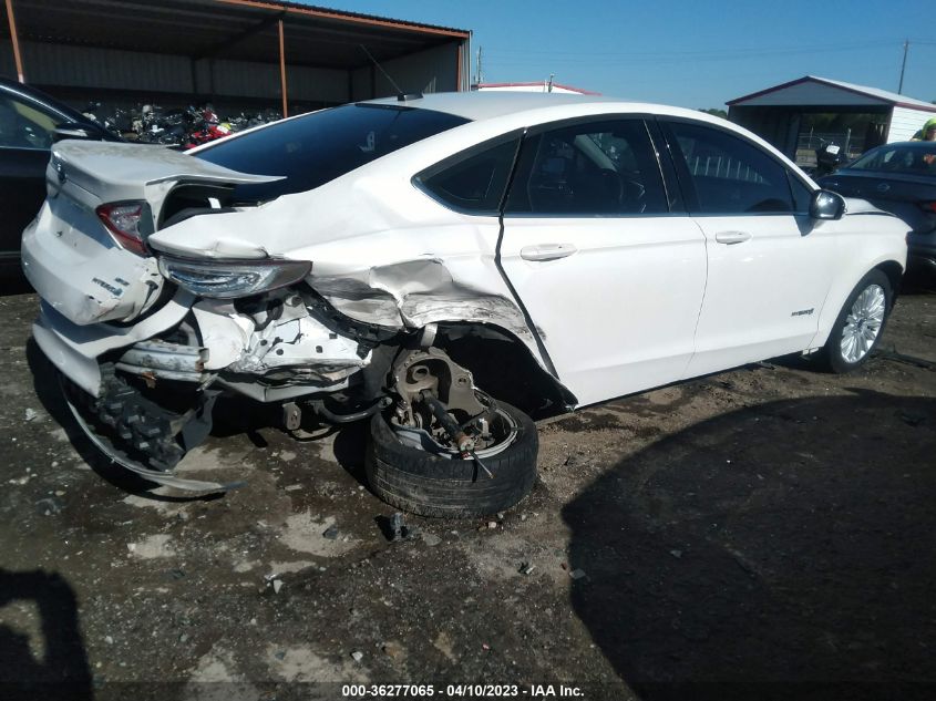 2014 FORD FUSION SE HYBRID - 3FA6P0LU1ER327427