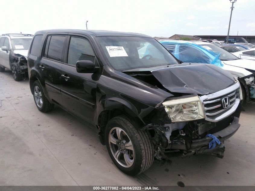 2014 HONDA PILOT EX-L - 5FNYF4H72EB036338