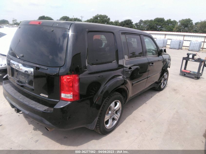2014 HONDA PILOT EX-L - 5FNYF4H72EB036338