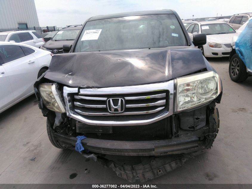 2014 HONDA PILOT EX-L - 5FNYF4H72EB036338