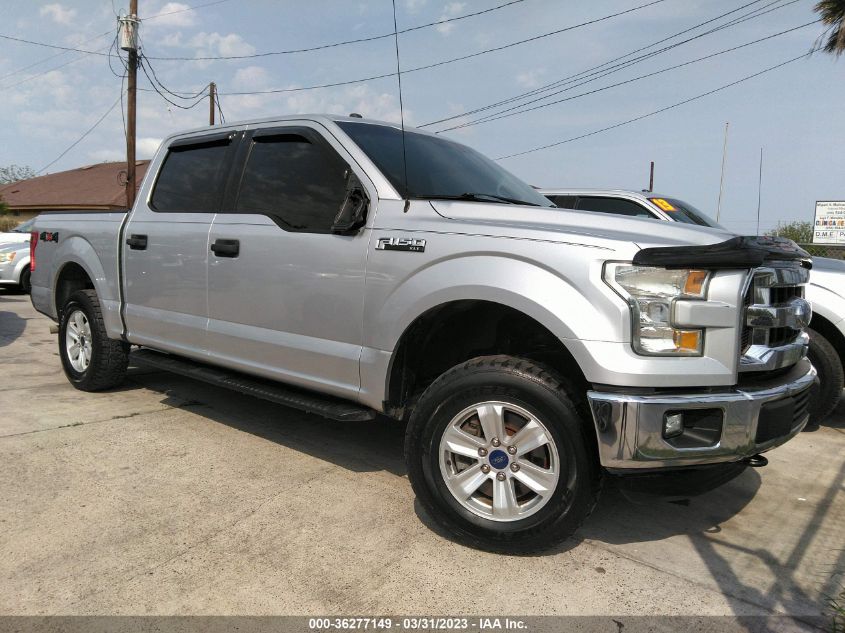 2016 FORD F-150 XLT/XL - 1FTEW1E83GKD34708