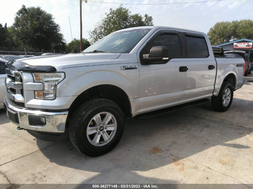 2016 FORD F-150 XLT/XL - 1FTEW1E83GKD34708