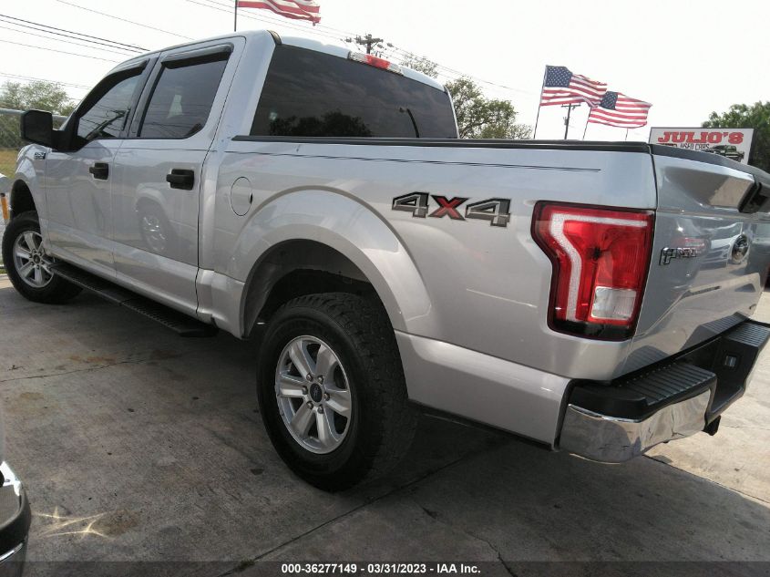 2016 FORD F-150 XLT/XL - 1FTEW1E83GKD34708