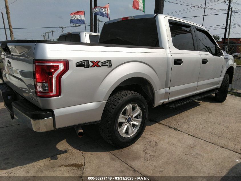 2016 FORD F-150 XLT/XL - 1FTEW1E83GKD34708