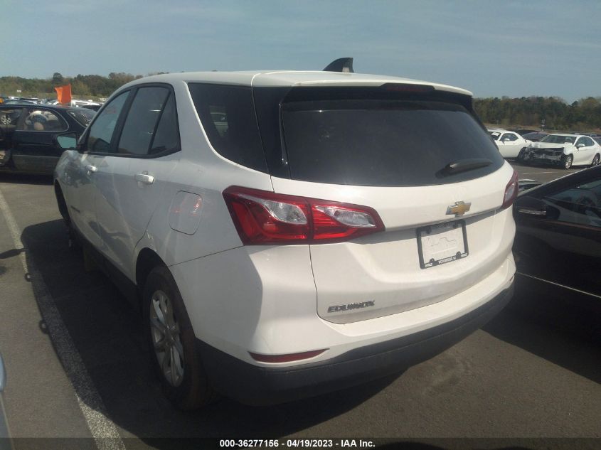 2020 CHEVROLET EQUINOX LS - 3GNAXHEV2LS675761