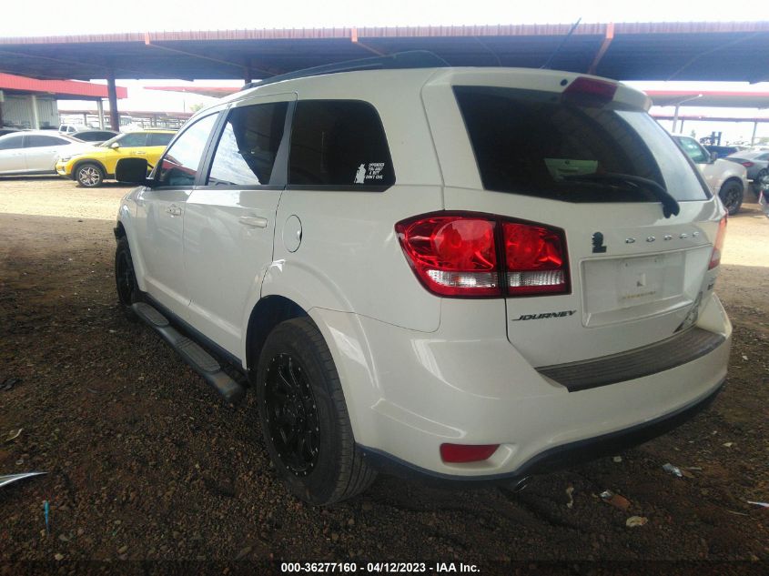 2016 DODGE JOURNEY SXT - 3C4PDCBG9GT127423