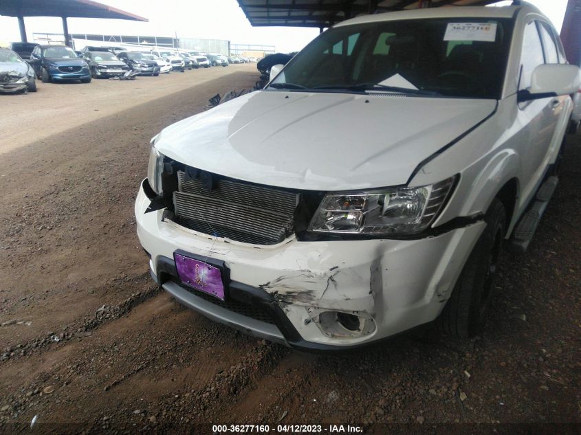 2016 DODGE JOURNEY SXT - 3C4PDCBG9GT127423