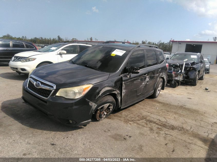 2014 SUBARU FORESTER 2.5I TOURING - JF2SJAMCXEH551546