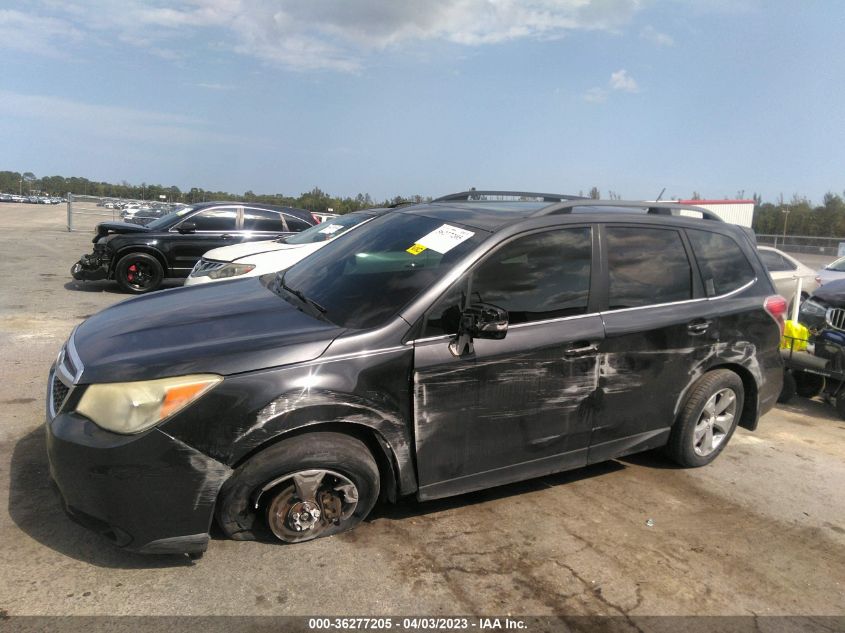 2014 SUBARU FORESTER 2.5I TOURING - JF2SJAMCXEH551546