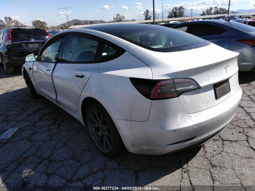 2021 TESLA MODEL 3 STANDARD RANGE PLUS - 5YJ3E1EA2MF066689