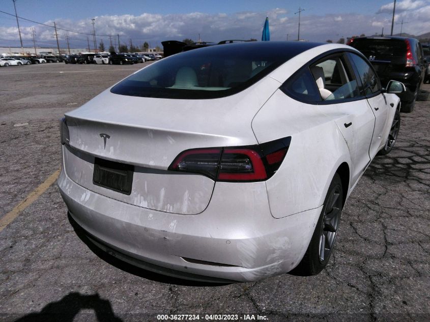 2021 TESLA MODEL 3 STANDARD RANGE PLUS - 5YJ3E1EA2MF066689
