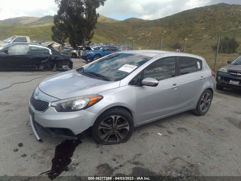2016 KIA FORTE 5-DOOR EX - KNAFX5A86G5634110