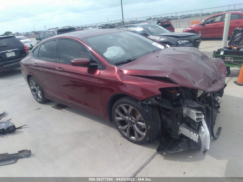 2015 CHRYSLER 200 S - 1C3CCCBBXFN625929