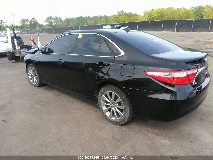 2017 TOYOTA CAMRY HYBRID XLE - 4T1BD1FK4HU229177