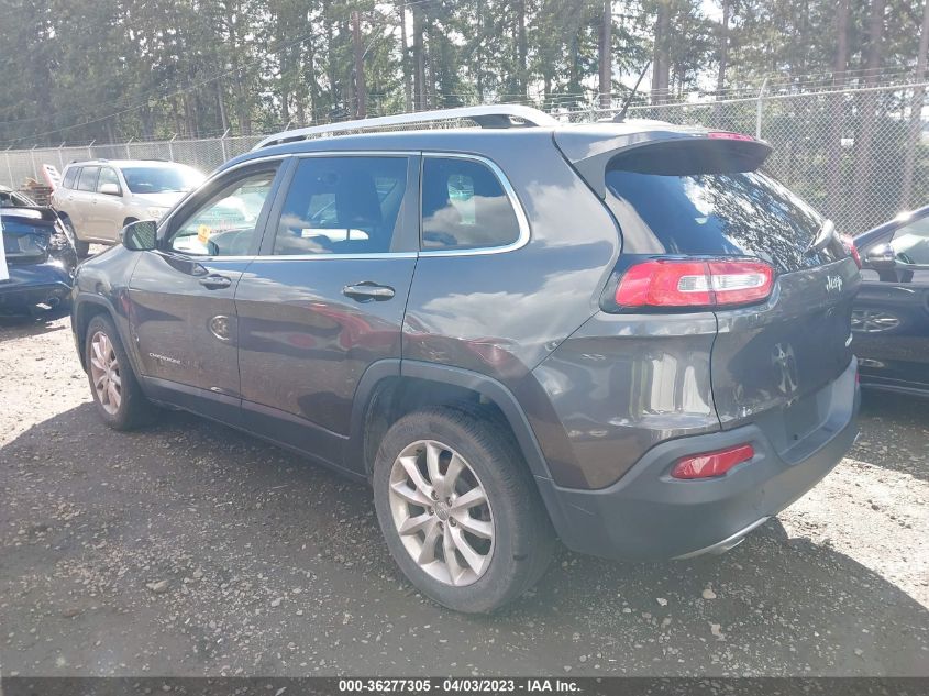 2014 JEEP CHEROKEE LIMITED - 1C4PJLDSXEW204205