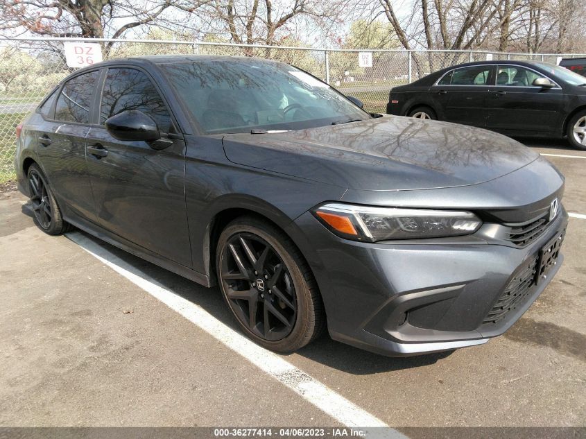 2022 HONDA CIVIC SEDAN SPORT - 2HGFE2F57NH525782