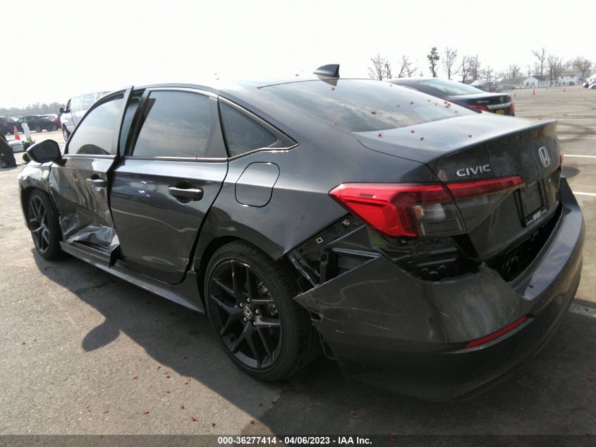 2022 HONDA CIVIC SEDAN SPORT - 2HGFE2F57NH525782