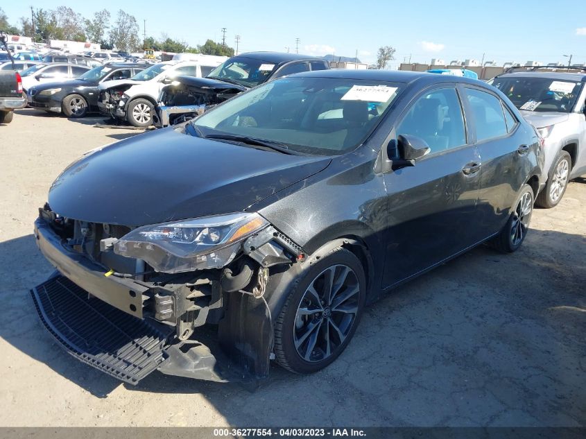 2017 TOYOTA COROLLA L/LE/XLE/SE - 2T1BURHE1HC753474