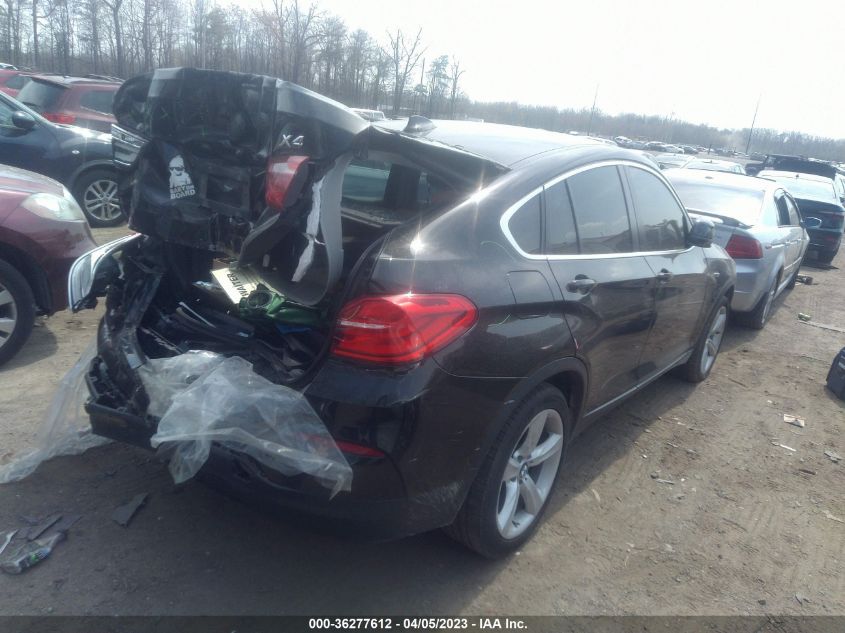 2017 BMW X4 XDRIVE28I 5UXXW3C35H0T80449