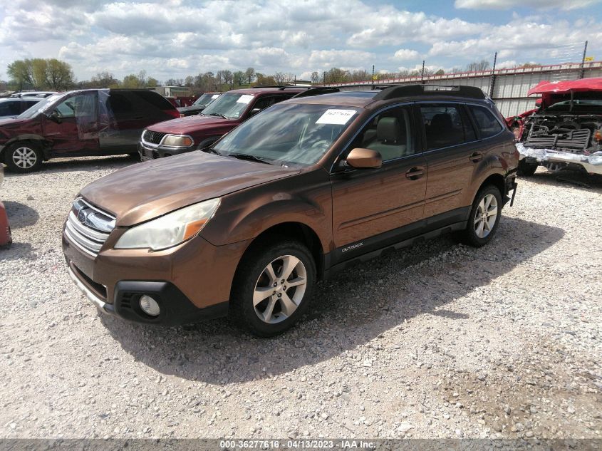 2013 SUBARU OUTBACK 2.5I LIMITED - 4S4BRCKC1D3268384