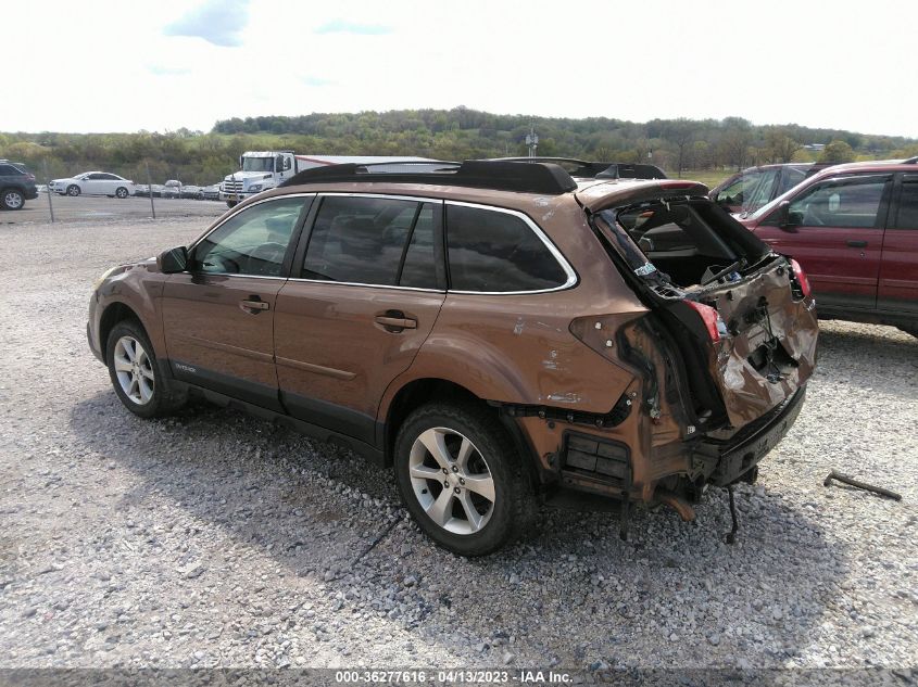 2013 SUBARU OUTBACK 2.5I LIMITED - 4S4BRCKC1D3268384