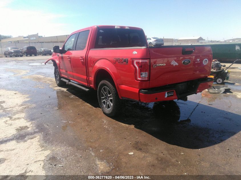 2016 FORD F-150 XLT/XL/LARIAT/PLATINUM - 1FTEW1EGXGKF48845