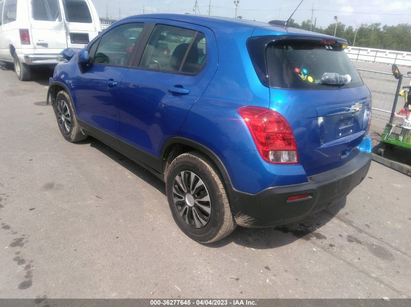 2016 CHEVROLET TRAX LS - KL7CJKSB3GB724362