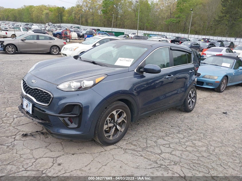VIN KNDPM3AC5M7847137 2021 KIA SPORTAGE LX