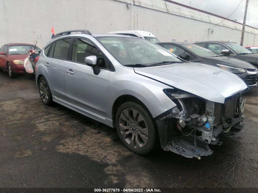 2015 SUBARU IMPREZA WAGON 2.0I SPORT PREMIUM - JF1GPAT66F8262752