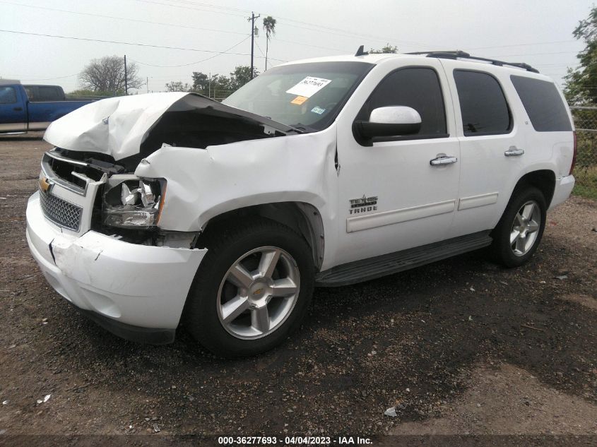 2014 CHEVROLET TAHOE LT - 1GNSCBE09ER137775