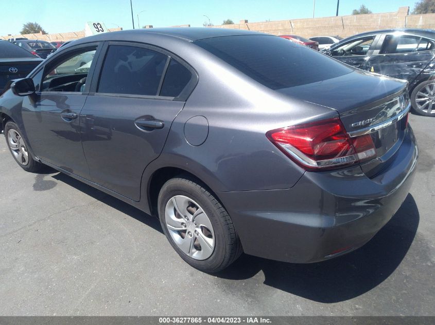 2014 HONDA CIVIC SEDAN LX - 19XFB2F53EE244825