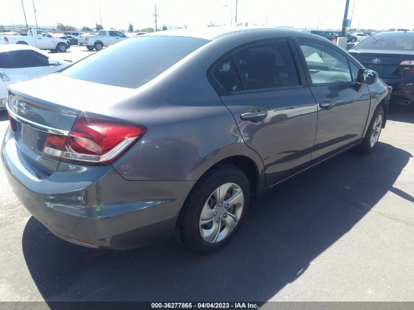 2014 HONDA CIVIC SEDAN LX - 19XFB2F53EE244825