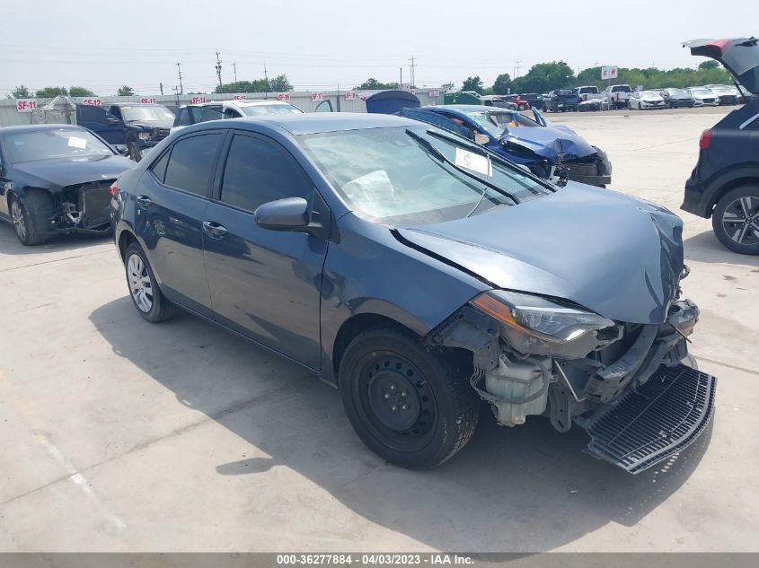 2018 TOYOTA COROLLA LE - 2T1BURHE7JC119608