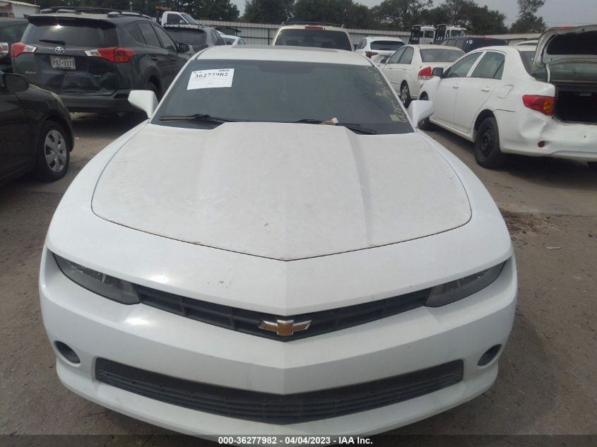 2015 CHEVROLET CAMARO LT - 2G1FD1E35F9158736