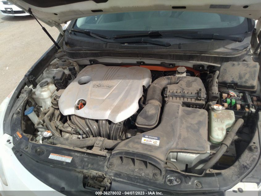 2014 HYUNDAI SONATA HYBRID LIMITED - KMHEC4A42EA104007