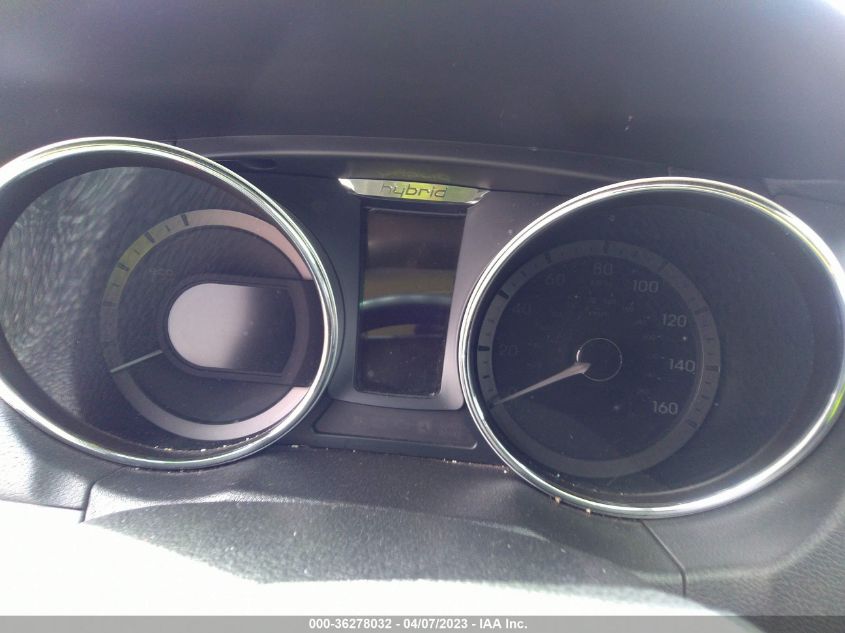 2014 HYUNDAI SONATA HYBRID LIMITED - KMHEC4A42EA104007