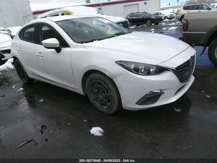 2015 MAZDA MAZDA3 I SPORT - 3MZBM1U72FM156506