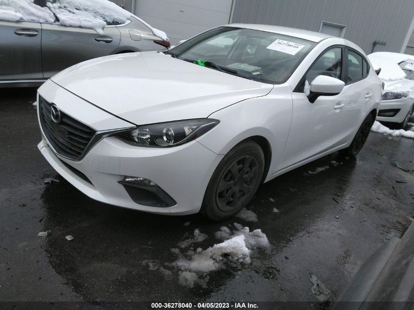 2015 MAZDA MAZDA3 I SPORT - 3MZBM1U72FM156506