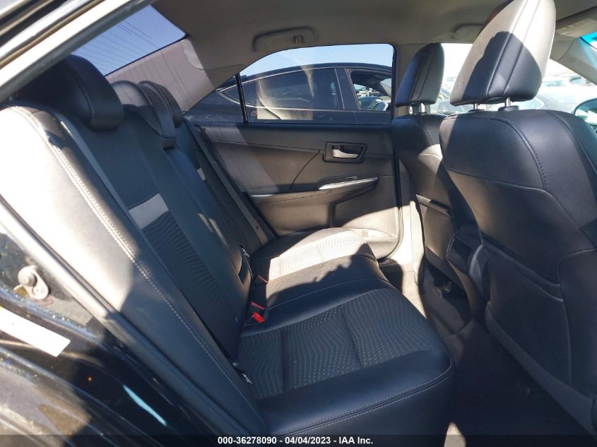 2014 TOYOTA CAMRY L/LE/XLE/SE/SE SPORT - 4T1BF1FK4EU844544