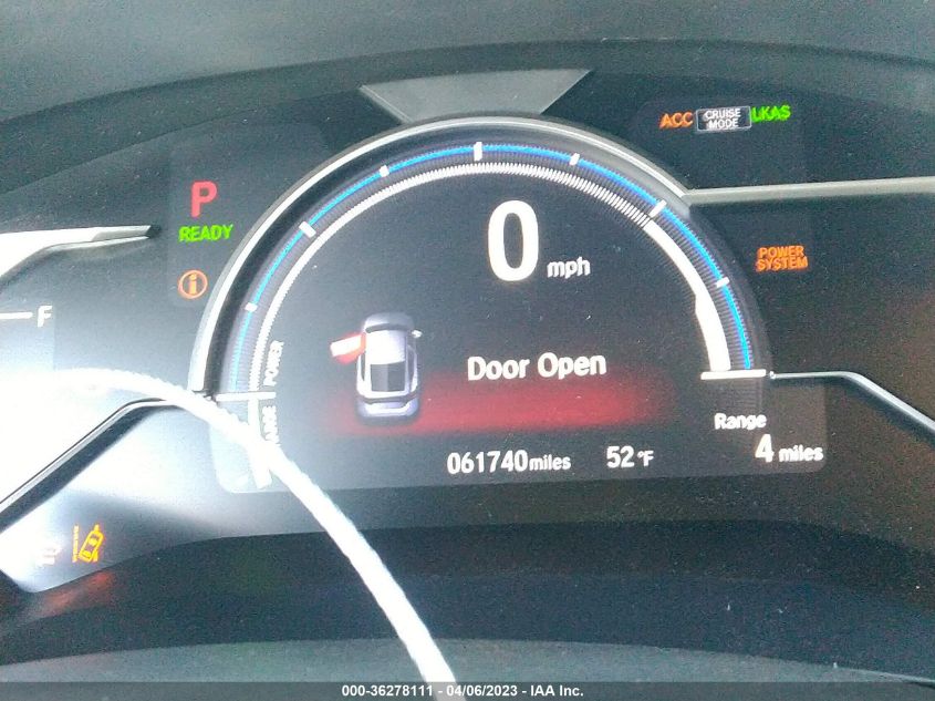 2020 HONDA CLARITY PLUG-IN HYBRID TOURING JHMZC5F32LC000631