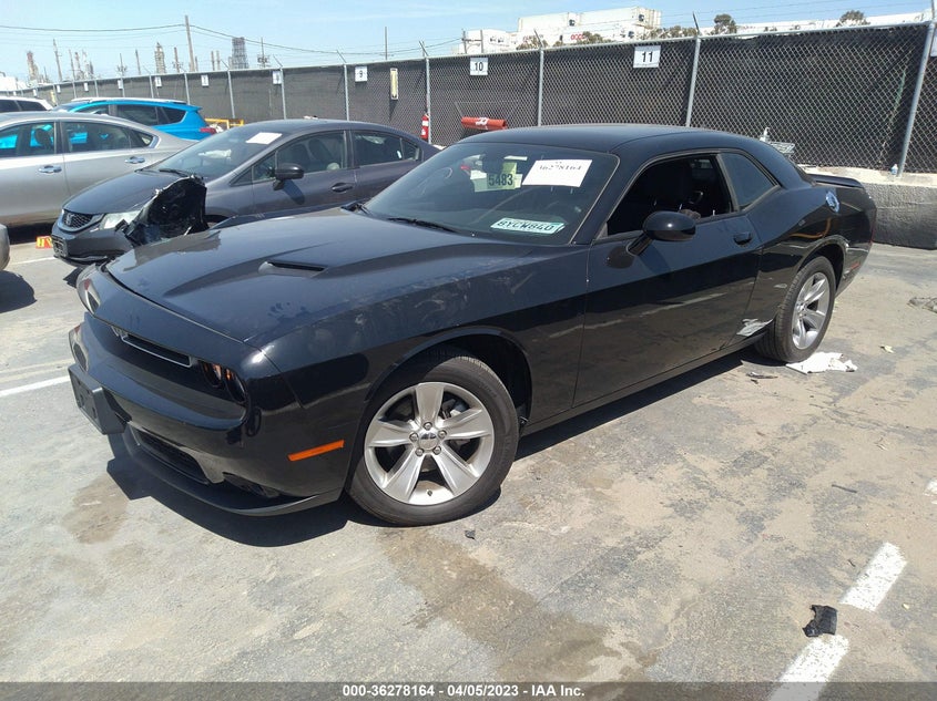 VIN 2C3CDZAG2MH596770 2021 DODGE CHALLENGER SXT