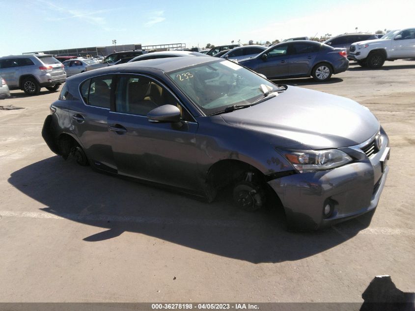 2013 LEXUS CT 200H HYBRID - JTHKD5BH5D2138476