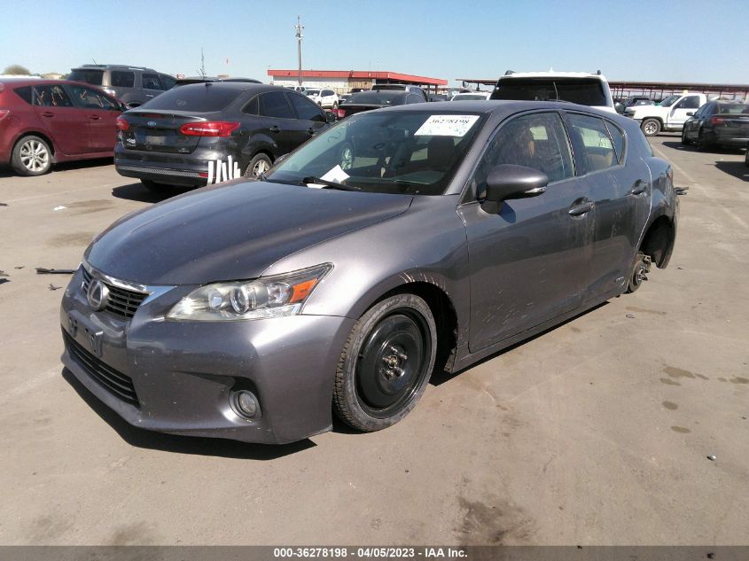 2013 LEXUS CT 200H HYBRID - JTHKD5BH5D2138476