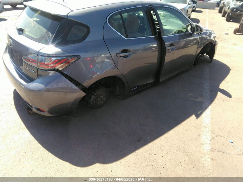 2013 LEXUS CT 200H HYBRID - JTHKD5BH5D2138476